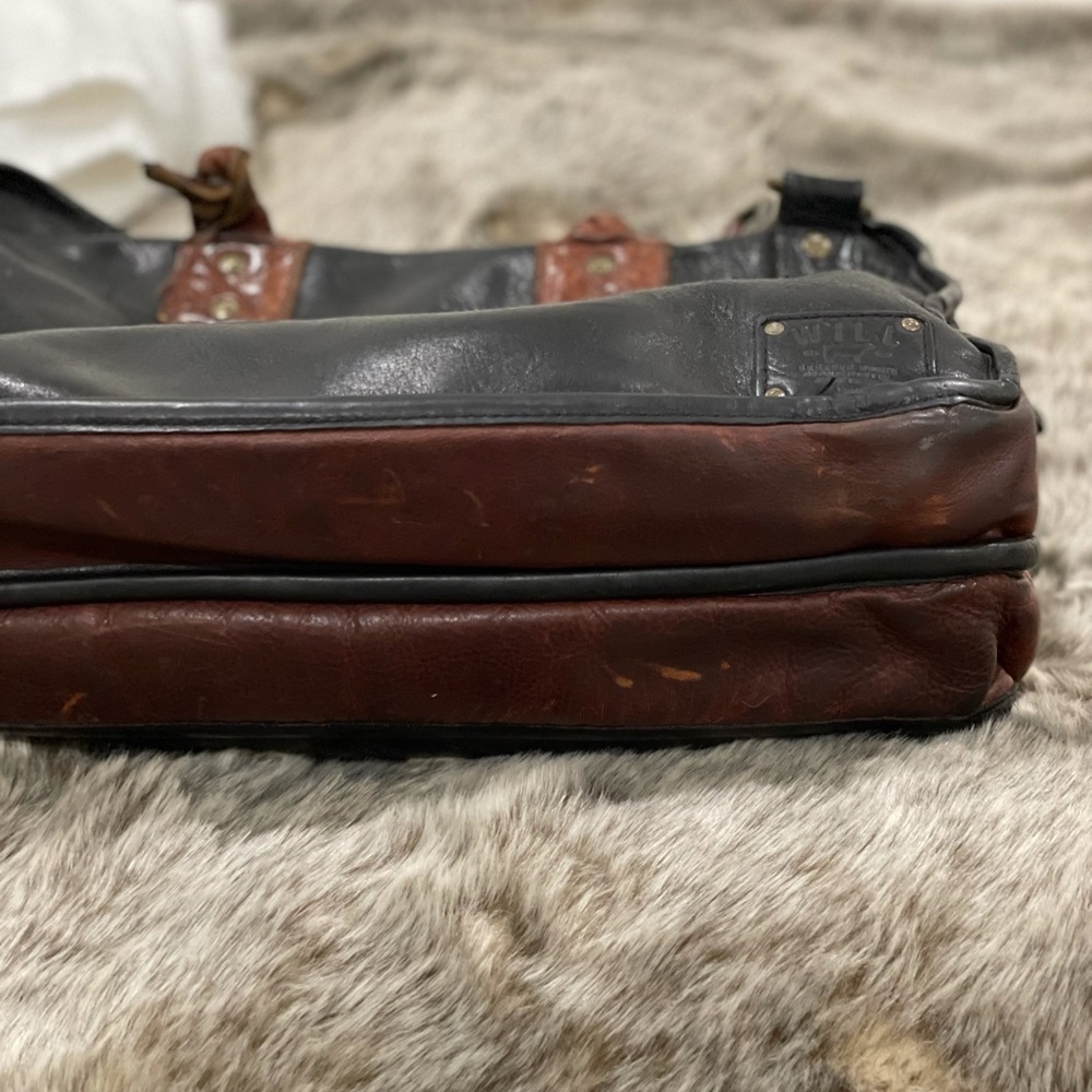 Will Leather Goods Hank Satchel Crossbody USED - Picture 4 of 9